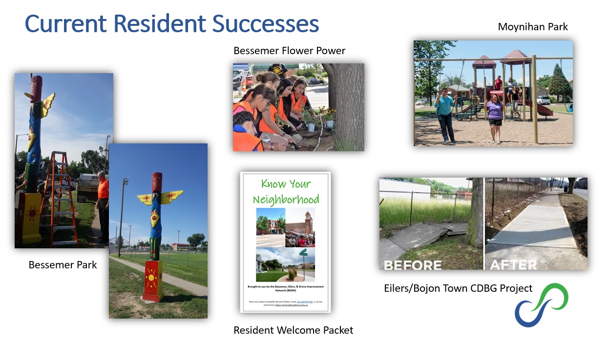 BEGIN has has success improving neighborhood parks, receiving $125,000 for infrastructure improvement, adding beautification to the neighborhoods, and much more!