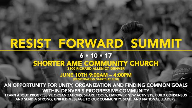 Resist Forward Summit June 10